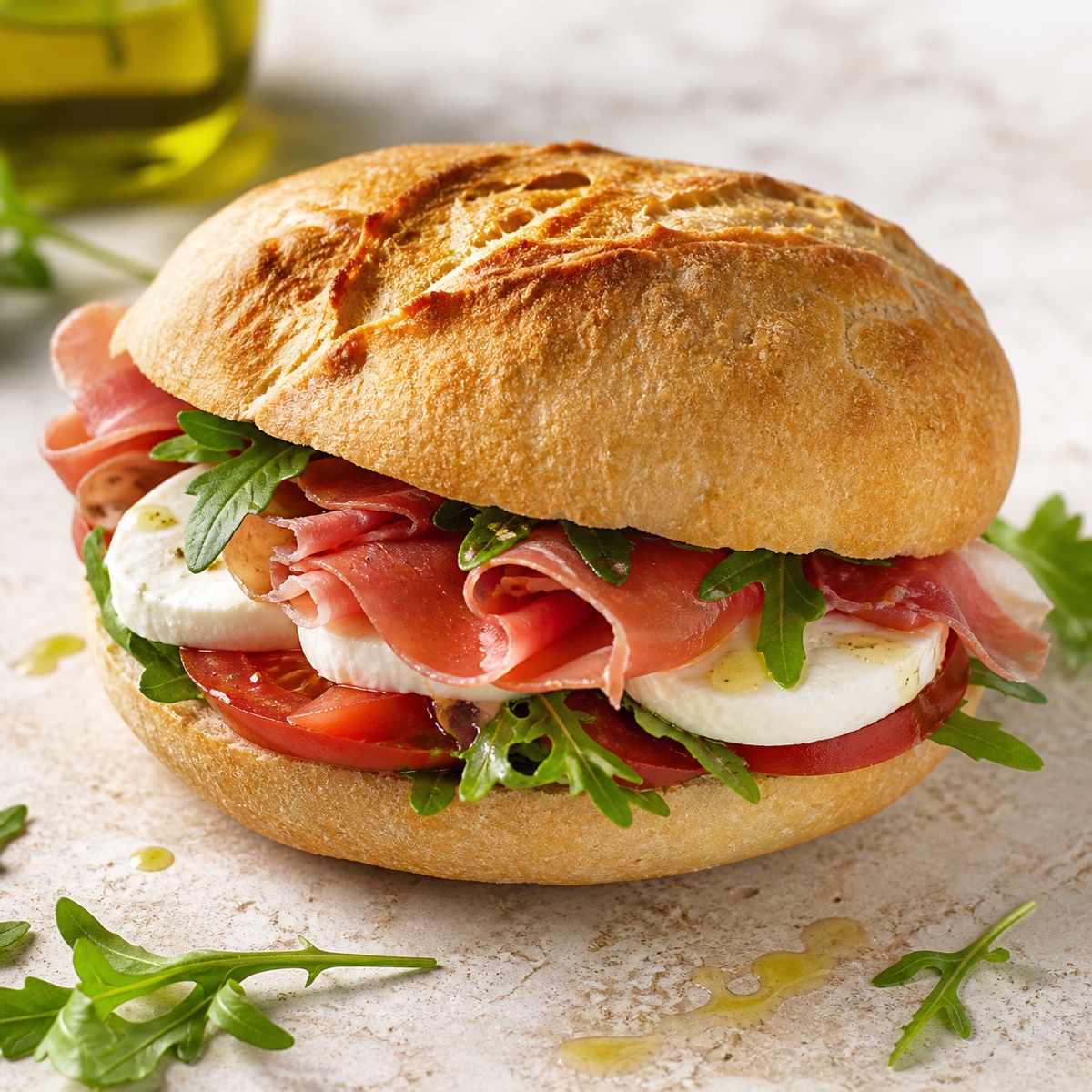 Frisches Panino nach Wahl